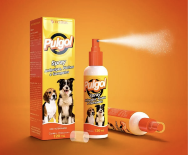 Spray Antipulgas Carrapatos E Piolhos Pulgol 120ml - Image 2