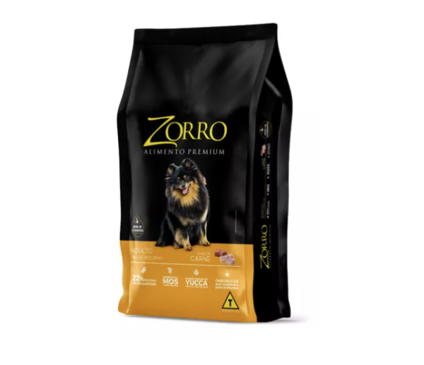 Ração Premium Zorro Adulto Raça Pequena 10kg