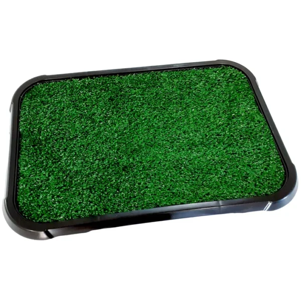 Sanitário Pet Xixi Fácil Tapete Para Cães e Gatos Com Grama - Image 2