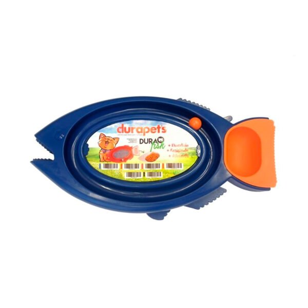 Brinquedo Arranhador DuraPets Durafish 3 em 1 Azul para Gatos