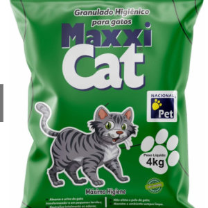 Areia Para Gato Sanitária Maxxi Cat Forma Torrões Alta Absorção Granulado Perfumado Anti Odores
